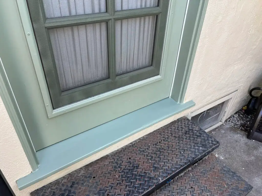 Exterior Threshold Repair in Santa Barbara — santa barbara ca
